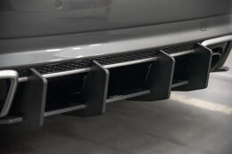 Street Pro Heckschürze Heck Ansatz Diffusor V.2 für Audi RS3 8V Sportback SCHWARZ