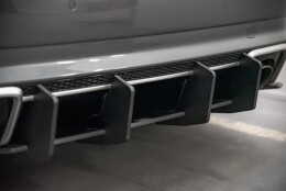 Street Pro Heckschürze Heck Ansatz Diffusor V.2 passend für Audi RS3 8V Sportback SCHWARZ