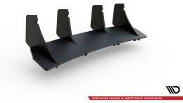 Street Pro Heckschürze Heck Ansatz Diffusor V.2 passend für Audi RS3 8V Sportback SCHWARZ