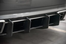 Street Pro Heckschürze Heck Ansatz Diffusor V.2 für Audi RS3 8V Sportback ROT
