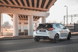 Street Pro Heckschürze Heck Ansatz Diffusor passend für Toyota GR Yaris Mk4 SCHWARZ