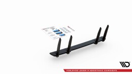 Street Pro Heckschürze Heck Ansatz Diffusor passend für Toyota GR Yaris Mk4 SCHWARZ