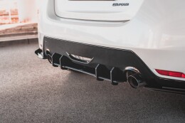 Street Pro Heckschürze Heck Ansatz Diffusor für Toyota GR Yaris Mk4 ROT