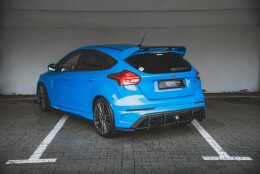Street Pro Heckschürze Heck Ansatz Diffusor passend für Ford Focus RS Mk3 rot