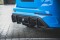 Street Pro Heckschürze Heck Ansatz Diffusor passend für Ford Focus RS Mk3 rot