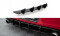 Street Pro Heckschürze Heck Ansatz Diffusor V.2 passend für VW Golf GTI Mk6 SCHWARZ