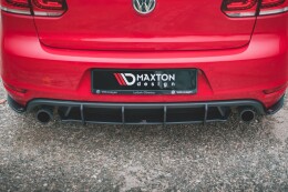 Street Pro Heckschürze Heck Ansatz Diffusor V.2 für VW Golf GTI Mk6 ROT