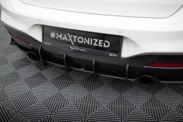 Street Pro Heckschürze Heck Ansatz Diffusor V.3 passend für BMW M140i rot