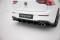 Street Pro Heckschürze Heck Ansatz Diffusor V.1 passend für VW Golf 8 GTI SCHWARZ