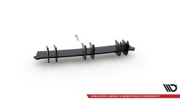 Street Pro Heckschürze Heck Ansatz Diffusor V.2 passend für VW Golf 8 GTI rot
