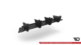 Street Pro Heckschürze Heck Ansatz Diffusor passend für Seat Leon FR ST Mk4 rot