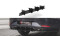 Street Pro Heckschürze Heck Ansatz Diffusor passend für Seat Leon FR ST Mk4 rot