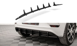 Street Pro Heckschürze Heck Ansatz Diffusor passend für VW Up GTI SCHWARZ