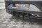 Street Pro Heck Ansatz Diffusor +Flaps für Seat Leon FR Hatchback Mk4 schwarz Hochglanz ROT