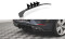Street Pro Heck Ansatz Diffusor + Flaps passend für Seat Leon FR Hatchback Mk4 rot