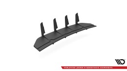Street Pro Heckschürze Heck Ansatz Diffusor passend für Audi RS7 C8 / RS6 C8 SCHWARZ