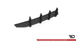 Street Pro Heckschürze Heck Ansatz Diffusor für Audi RS7 C8 / RS6 C8 schwarz-rot