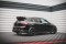 Street Pro Heckschürze Heck Ansatz Diffusor passend für VW Golf R Mk8 rot