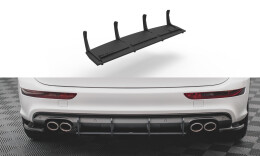 Street Pro Heckschürze Heck Ansatz Diffusor passend für Audi SQ5 Mk1 (8R) SCHWARZ