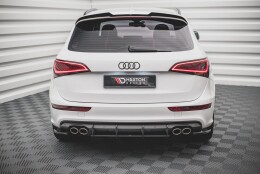 Street Pro Heckschürze Heck Ansatz Diffusor passend für Audi SQ5 Mk1 (8R) SCHWARZ