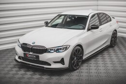 Cup Spoilerlippe Front Ansatz V.1 passend für BMW 3er G20 / G21 schwarz Hochglanz
