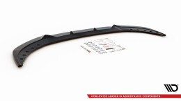 Cup Spoilerlippe Front Ansatz V.1 passend für BMW 3er G20 / G21 schwarz Hochglanz