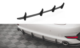 Street Pro Heckschürze Heck Ansatz Diffusor passend für BMW 3er G20 / G21 rot