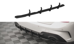 Street Pro Heckschürze Heck Ansatz Diffusor passend für BMW 3er G20 / G21 M-Paket rot