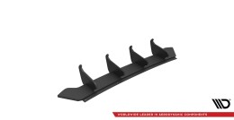 Street Pro Heckschürze Heck Ansatz Diffusor passend für VW Arteon R-Line Facelift SCHWARZ