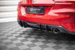 Street Pro Heckschürze Heck Ansatz Diffusor passend für BMW Z4 M-Paket G29 schwarz-rot