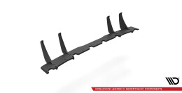 Street Pro Heckschürze Heck Ansatz Diffusor passend für BMW Z4 M-Paket G29 schwarz-rot