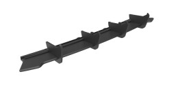 Street Pro Heckschürze Heck Ansatz Diffusor passend für VW T-Roc Mk1 SCHWARZ