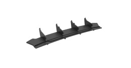 Street Pro Heckschürze Heck Ansatz Diffusor passend für VW T-Roc Mk1 SCHWARZ