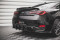 Street Pro Heckschürze Heck Ansatz Diffusor passend für Infiniti Q60 S Mk2 schwarz-rot