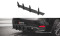 Street Pro Heckschürze Heck Ansatz Diffusor passend für Infiniti Q60 S Mk2 schwarz-rot