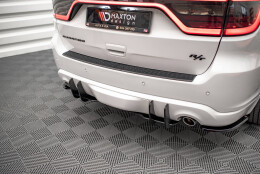 Street Pro Heckschürze Heck Ansatz Diffusor passend für Dodge Durango RT Mk3 SCHWARZ