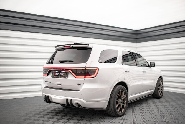 Street Pro Heckschürze Heck Ansatz Diffusor passend für Dodge Durango RT Mk3 rot
