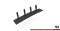 Street Pro Heckschürze Heck Ansatz Diffusor passend für Hyundai I30 N Hatchback Mk3 Facelift SCHWARZ