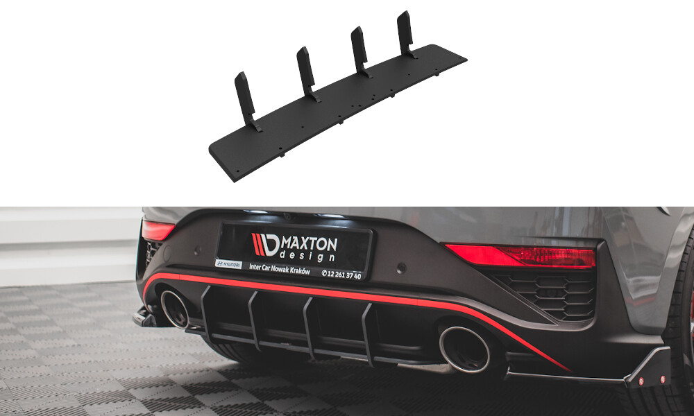 Street Pro Heckschürze für Hyundai I30 N Hatchback Mk3 Facelift SCHWA ...