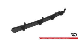 Street Pro Heckschürze Heck Ansatz Diffusor passend für Maserati Ghibli Mk3 SCHWARZ