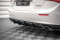 Street Pro Heckschürze Heck Ansatz Diffusor für Maserati Ghibli Mk3 SCHWARZ
