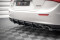 Street Pro Heckschürze Heck Ansatz Diffusor passend für Maserati Ghibli Mk3 SCHWARZ