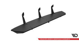 Street Pro Heckschürze Heck Ansatz Diffusor passend für Mercedes-Benz E63 AMG Kombi/Sedan S213/W213 schwarz-rot