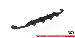 Street Pro Heckschürze Heck Ansatz Diffusor passend für Skoda Octavia Mk4 SCHWARZ