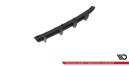 Street Pro Heckschürze Heck Ansatz Diffusor passend für Seat Leon FR Sportstourer Mk3 SCHWARZ