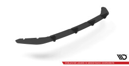 Street Pro Heckschürze Heck Ansatz Diffusor passend für Seat Leon Hatchback Mk3 schwarz-rot