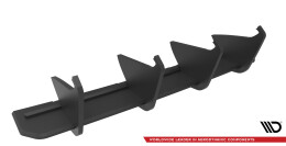 Street Pro Heckschürze Heck Ansatz Diffusor passend für Cupra Leon ST SCHWARZ