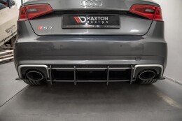 Street Pro Heckschürze Heck Ansatz Diffusor V.1 für Audi RS3 8V Sportback