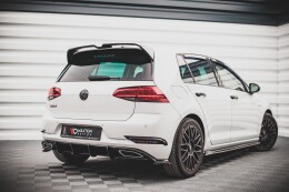 Street Pro Street Pro Heckschürze Heck Ansatz Diffusor für VW Golf R-Line Mk 7 Facelift