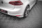 Heck Ansatz Flaps Diffusor V.3 passend für VW Golf R Mk7 schwarz Hochglanz